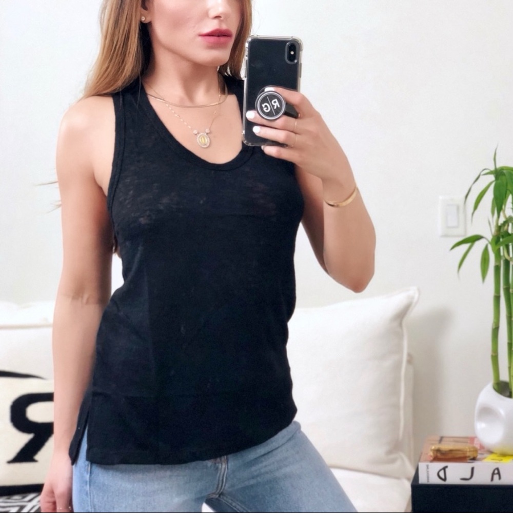 LAST 1️⃣ | MICHELLE Racerback Tank - BLACK - Picture 2 of 8
